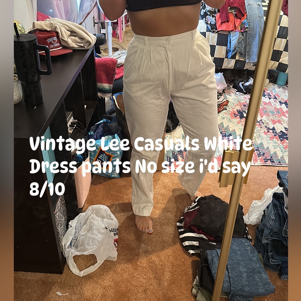 VINTAGE WHITE SLACKS